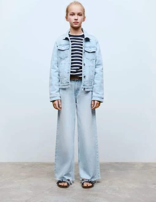 MANGO Kids Denim Jacket
