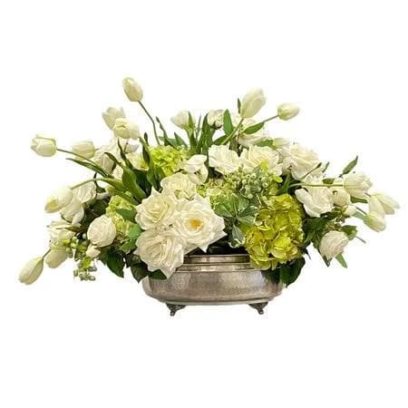 Winward Home Everyday Floral Rose Tulip Centerpiece