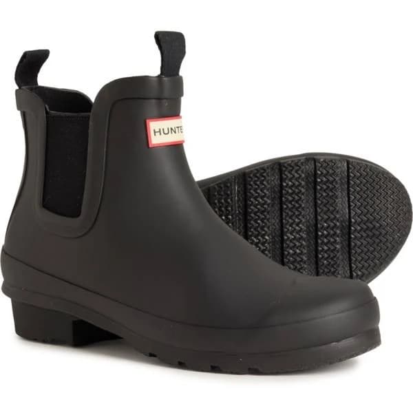 Hunter Kids' Original Chelsea Waterproof Rain Boots
