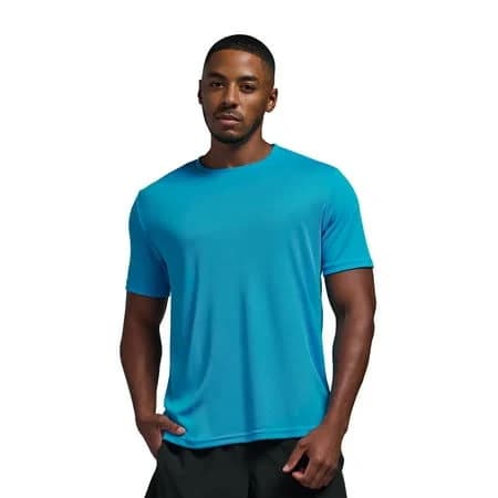 Expert Brand USA-Made Men's Oxymesh Athletic Crewneck T-Shirt