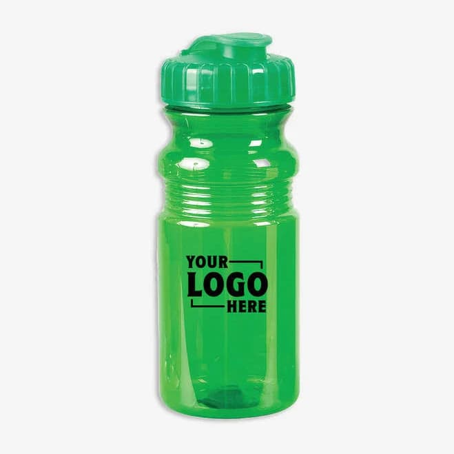 Prime Line MG205 20oz Translucent Sport Bottle With Snap Cap