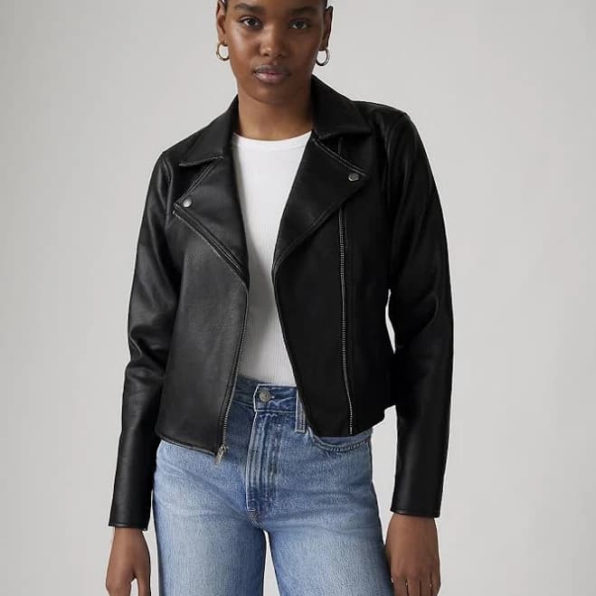 Levi's Women's Moto Welt Pocket Jacket