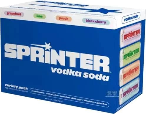 Sprinter Vodka Soda Variety 8PK Can