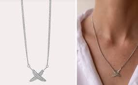 Boh Runga - Feather Kisses Pendant Necklace on Designer Wardrobe