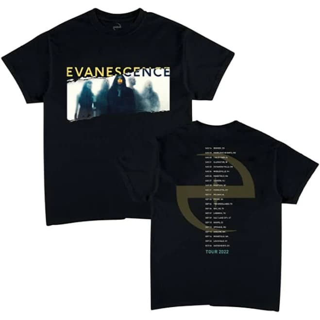 Evanescence Band Photo Tee