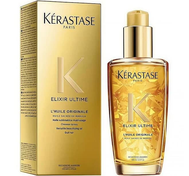 Sealed Box Elixir Ultime L'huile Originale Hair Oil 3.4 Fl Oz/100ml