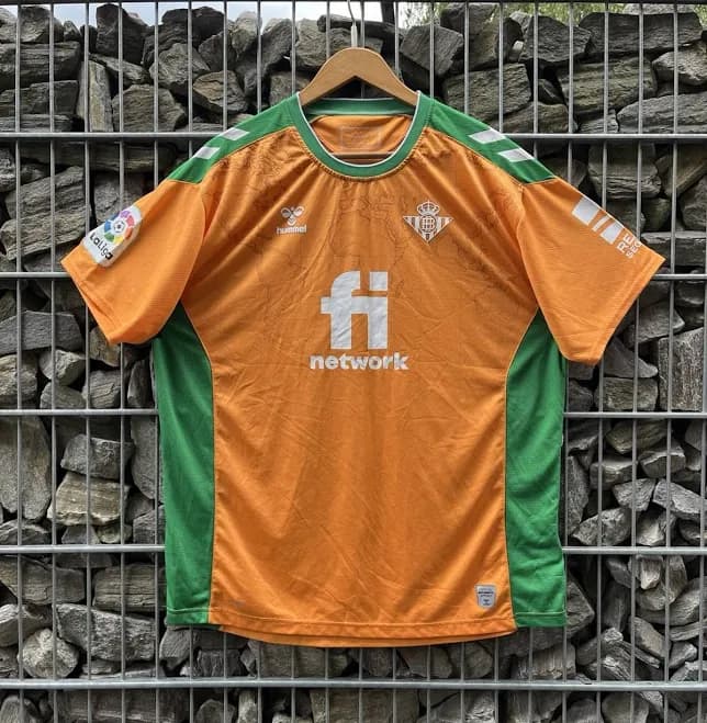Real Betis 2022/2023 Away 3rd Football Shirt Size 2xl Adult Hummel