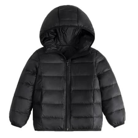 Kogui Unisex Metallic Shine Hooded Puffer Coat