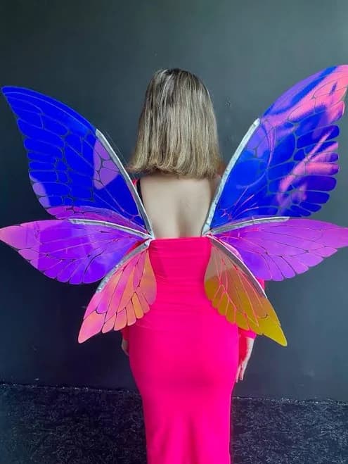 Handmade Iridescent Butterfly Wings