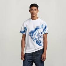Saturated Eye Loose T-Shirt | Multi color | G-STAR® CY