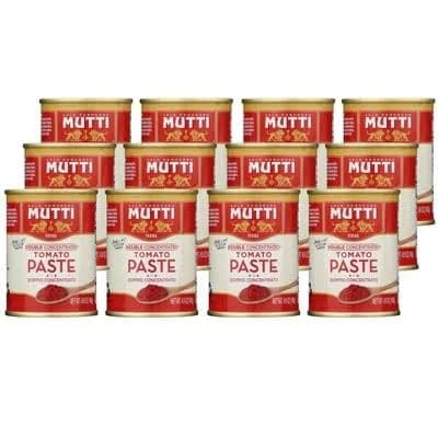 Mutti Double Concentraded Tomato Paste - Case of 12/4.9 oz