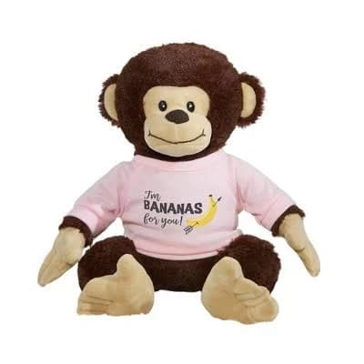 Personalization Mall Bananas for You Plush Monkey
