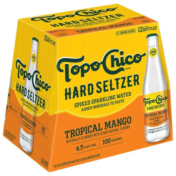 Topo Chico Hard Seltzer Tropical Mango