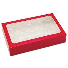 Red Rectangle Window Box