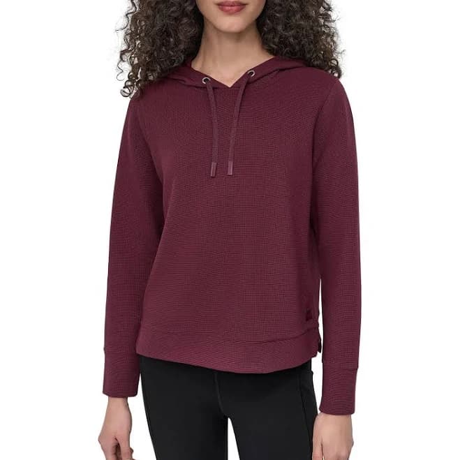 DKNY Women's Waffle Hoodie