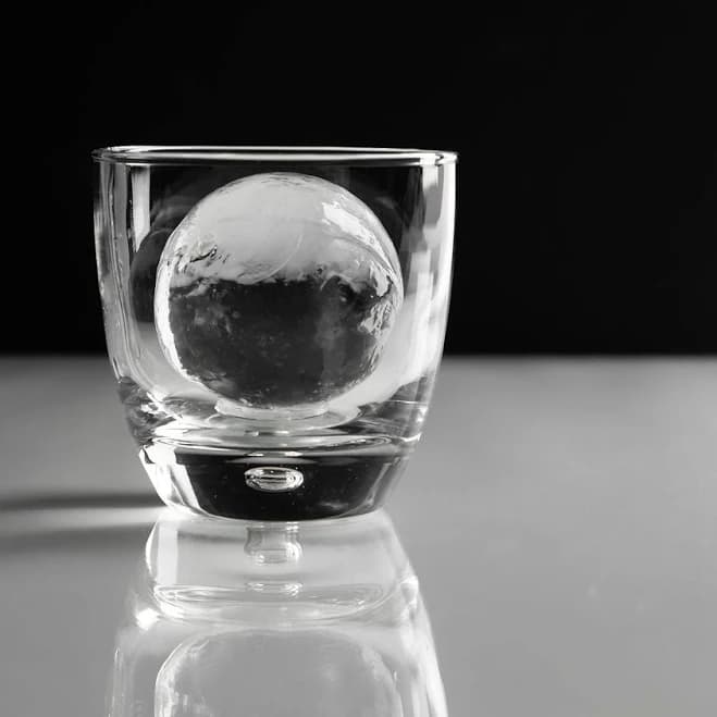 2.5" Clear Ice Sphere Box