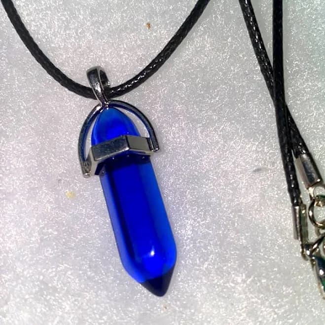 Boho Crystal Cord Necklace
