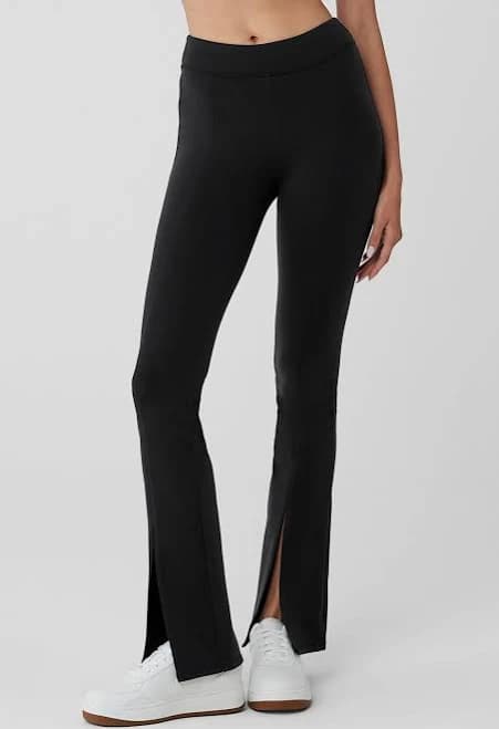 Alo Yoga Women's Airbrush High-Waist Flutter Leggings