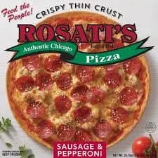 Rosati's Crispy Thin Crust Sausage & Pepperoni Pizza
