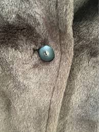 Vince Faux Fur Coat teddy Coat XS Bark retail 850