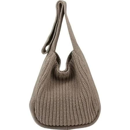 Handmade Crocheted Crossbody Tote Hobo Bag