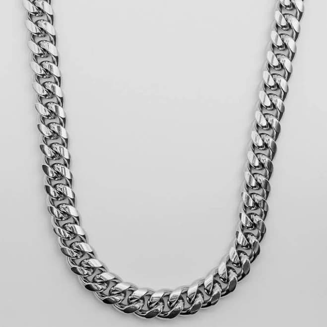 Heavyweight Cuban Silver Chain