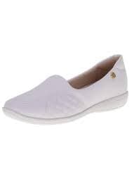 Tênis Feminino TÃªnis Slip Branco Tênis Casual TÃªnis Slip On Branco Slip On TÃªnis Casual Usaflex