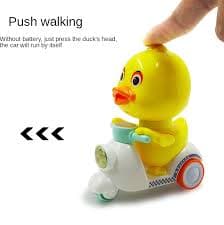New Yellow Duck Press Pull Back Go Cars Toy Kids Baby Boys Birthday Cute Gift | eBay