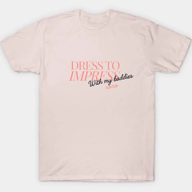 Roblox Women's Dress to Impress with My Baddies T-Shirt