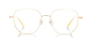 Glitter Gold Glasses incl. $0 High Index Lenses with Adjustable Nose Bridge – JINS