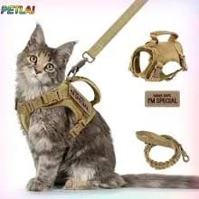 Aliexpress Cat Tactical Vest Harness Tactical Cat Harness Cat Harness And Leash For Walking, Escape