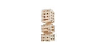 Amazon.com: HEY! PLAY! Tower Stacking Board Games with 54 Giant Wooden Blocks - Nontraditional Yard Games for Kids and Adults with Carry Case - Ages 6 and Older : Toys & Games