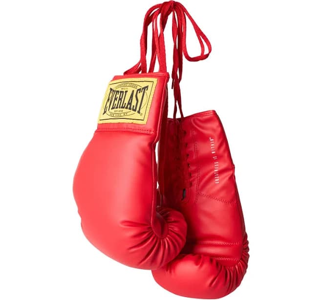 Everlast Autograph Vinyl Boxing Gloves