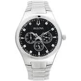 42MM Chronograph Stainless Steel Bracelet Watch