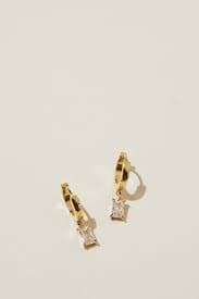 Waterproof Mid Charm Earring