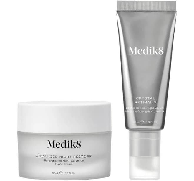 Medik8 Crystal Retinal 3 and Advanced Night Restore