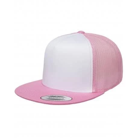 Yupoong 6006 Flat Bill Trucker Cap