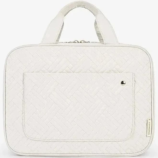 BAGSMART Bonchemin Beige The Space Saver Toiletry Bag