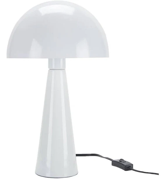 nourison 16" Modern Iron Mushroom Table Lamp