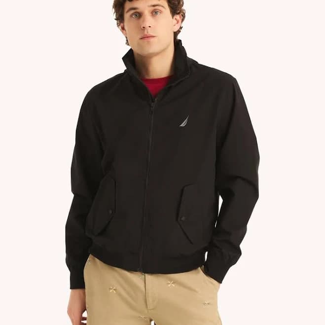 Nautica Men's Rainbreaker Bomber Jacket