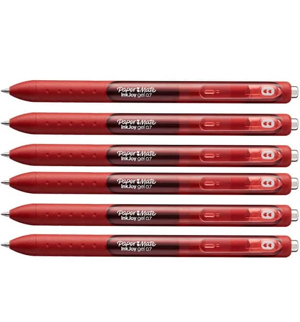 Paper Mate InkJoy Gel Velvet Red Retractable Gel Ink