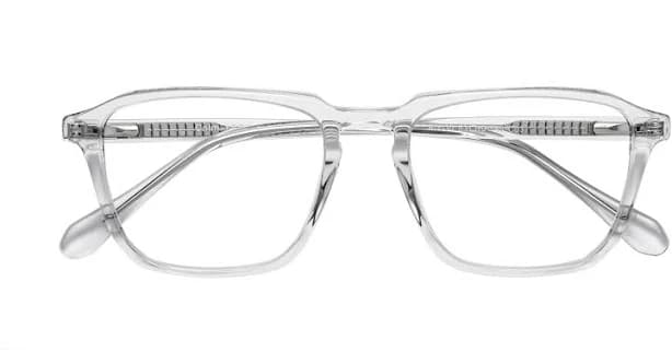 Keyhole Bridge Hipster Acetate Full-Rim Glasses