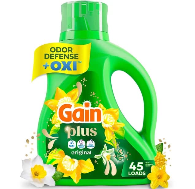 Gain Plus Liquid Laundry Detergent