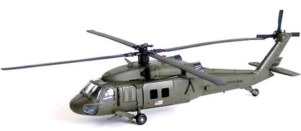 New Ray Sikorsky UH-60 Black Hawk Diecast Model Kit