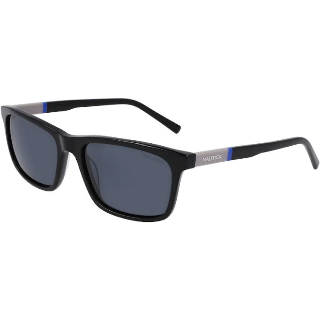 Nautica Mens Logo Rectangle Sunglasses