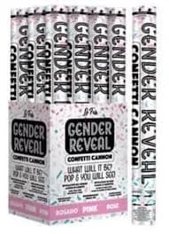 Gender Reveal Confetti Cannon