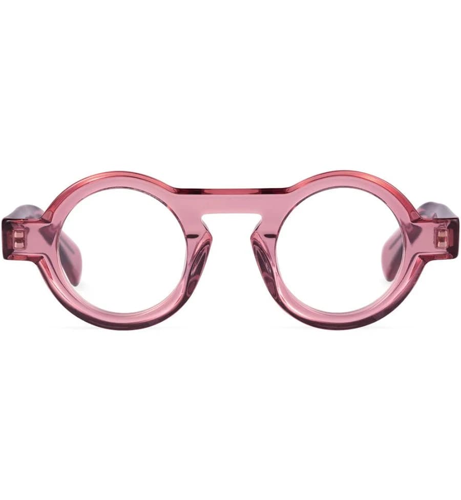 Elklook Vintage Round Acetate Prescription Eyeglasses
