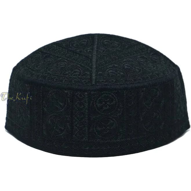 Pakistan Men's Embroidered Circle Rigid- Semi Rigid Kufis