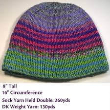 BossBeanie DGY Boss Beanie Knit Pattern | Darn Good Yarn