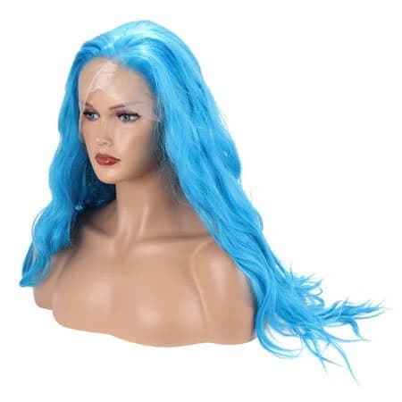 Women's and Girls' Lace Front Long Body Wave Wigs